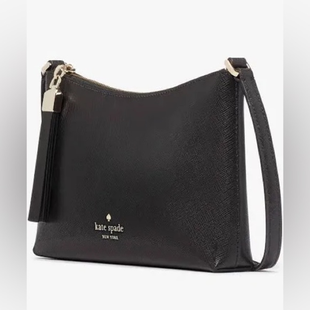 NWOT Kate spade Sadie Small Crossbody black purse - Picture 6 of 7